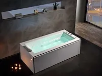 Vrijstaand massagebad (wit of zwart) - afbeelding 21 van  32