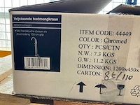 Vrijstaande badmengkraan met handdouche - afbeelding 2 van  3