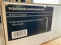 Vrijstaande badmengkraan met handdouche - afbeelding 3 van  3