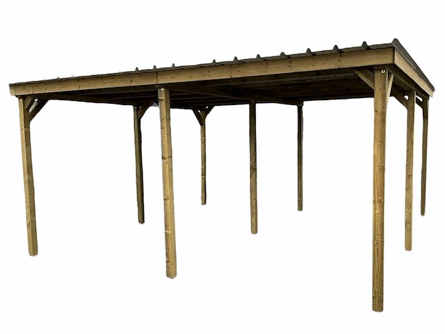 Vrijstaande carport 750x520x247 cm - afbeelding 1 van  10