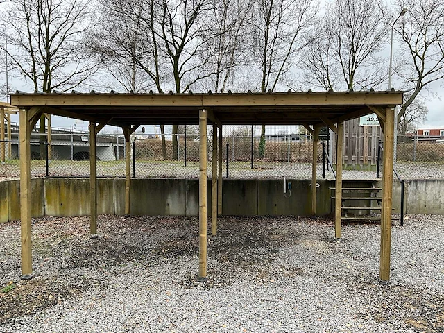 Vrijstaande carport 750x520x247 cm - afbeelding 4 van  10