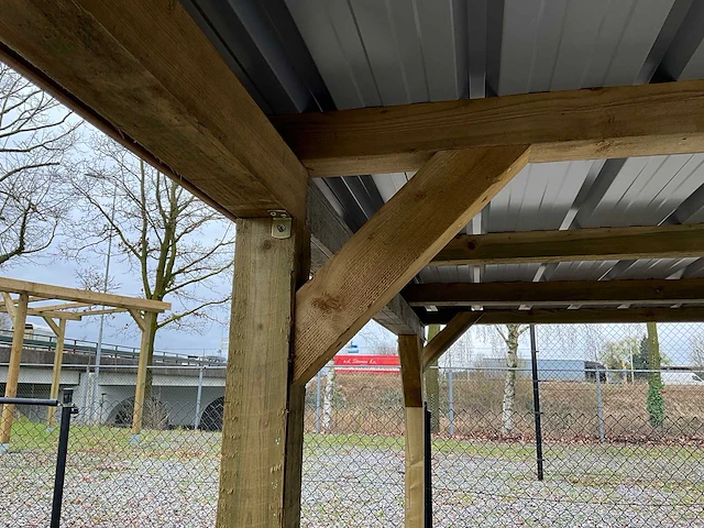 Vrijstaande carport 750x520x247 cm - afbeelding 9 van  10