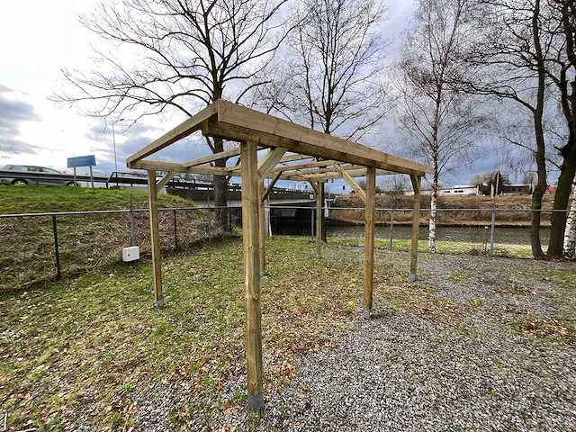 Vrijstaande carport / overkapping 1250x300x247 cm - afbeelding 3 van  8