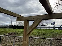 Vrijstaande carport / overkapping 1250x300x247 cm - afbeelding 6 van  8