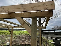 Vrijstaande carport / overkapping 1250x300x247 cm - afbeelding 7 van  8
