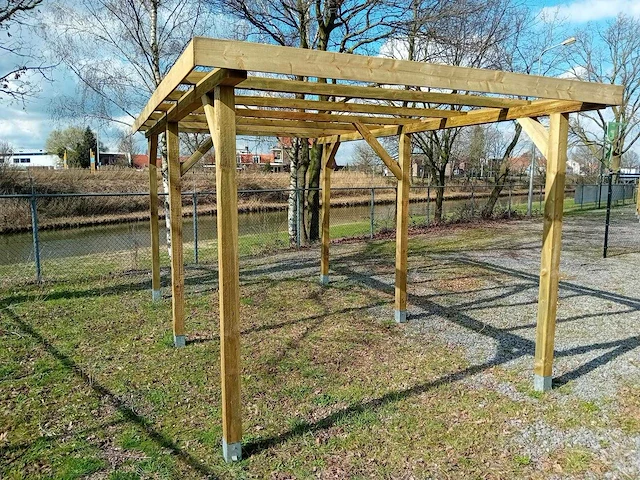 Vrijstaande carport / overkapping 1250x400x247 cm - afbeelding 2 van  8