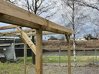 Vrijstaande carport / overkapping 1250x400x247 cm - afbeelding 4 van  8