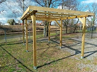 Vrijstaande carport / overkapping 750x300x247 cm - afbeelding 2 van  8