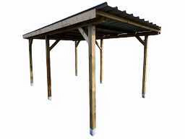 Vrijstaande carport / overkapping 750x400x247 cm - afbeelding 1 van  12