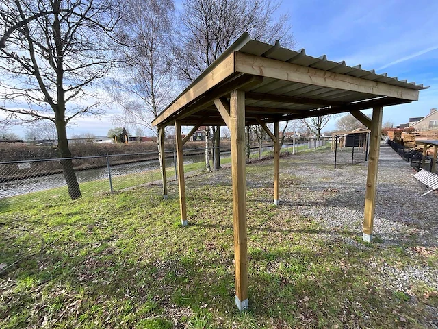 Vrijstaande carport / overkapping 750x400x247 cm - afbeelding 5 van  12