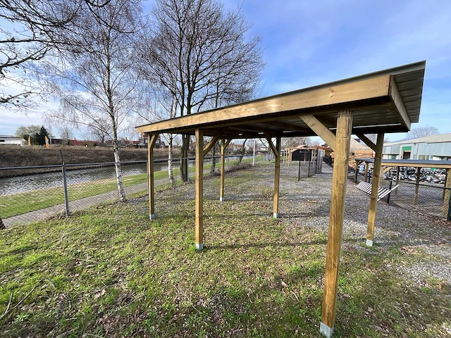 Vrijstaande carport / overkapping 750x400x247 cm - afbeelding 6 van  12