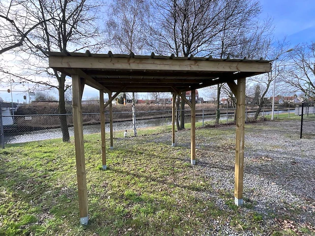Vrijstaande carport / overkapping 750x400x247 cm - afbeelding 7 van  12