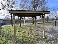 Vrijstaande carport / overkapping 750x400x247 cm - afbeelding 7 van  12