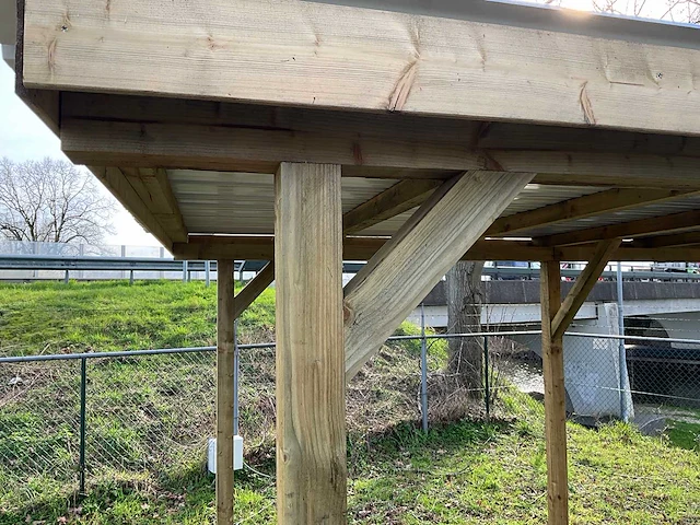 Vrijstaande carport / overkapping 750x400x247 cm - afbeelding 9 van  12