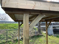 Vrijstaande carport / overkapping 750x400x247 cm - afbeelding 9 van  12