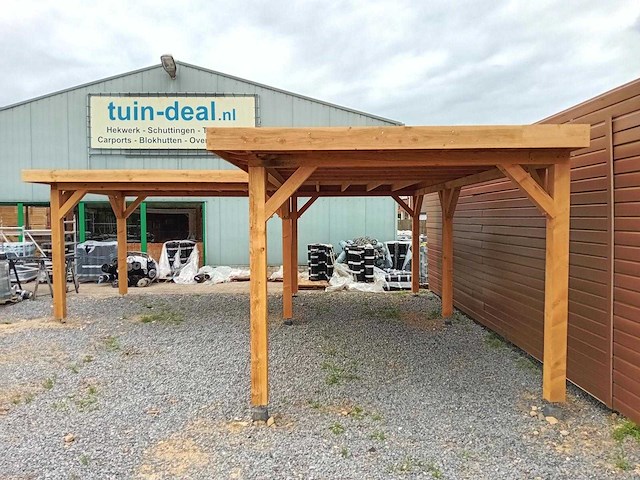 Vrijstaande hoekoverkapping 700x600x257cm - afbeelding 7 van  11