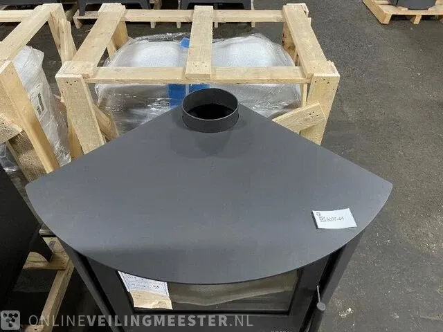 Vrijstaande houthaard hoek boreal, e7000 - afbeelding 5 van  9
