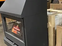Vrijstaande houthaard hoek links 11kw bronpi, lisboa hl - afbeelding 2 van  5