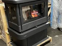 Vrijstaande houthaard hoek links 11kw bronpi, lisboa hl - afbeelding 4 van  5