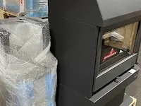 Vrijstaande houthaard hoek rechts 11kw bronpi, lisboa hr - afbeelding 2 van  4
