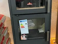 Vrijstaande houthaard met oven bronpi, gihon-h - afbeelding 4 van  8