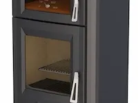 Vrijstaande houthaard met oven bronpi, tudela - afbeelding 3 van  11
