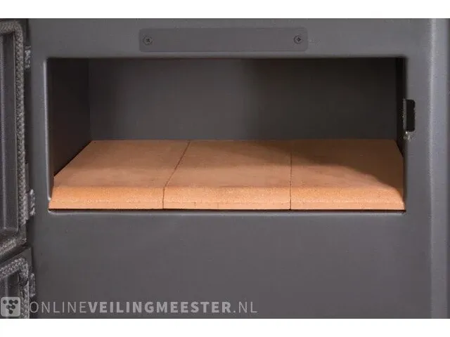 Vrijstaande houthaard met oven bronpi, tudela - afbeelding 4 van  11