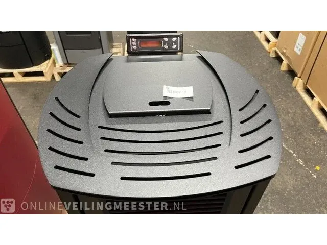 Vrijstaande pellethaard 8,5 kw, eswo 115, wit - afbeelding 5 van  7