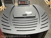 Vrijstaande pellethaard 8,5 kw, eswo 115, wit - afbeelding 5 van  7