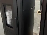 Vrijstaande pellethaard 8,5 kw, eswo 115, zwart - afbeelding 4 van  6