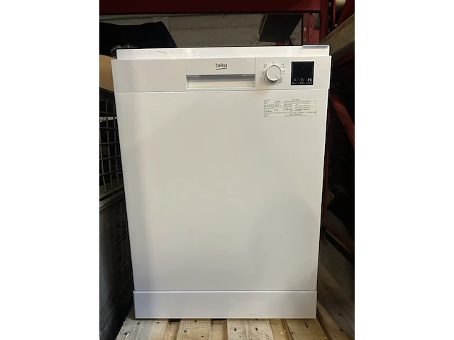 Vrijstaande vaatwasser beko, dvn05320w - afbeelding 1 van  10
