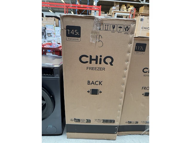 Vrijstaande vriezer 145 liter 5 lades chiq, fsd160d4e - afbeelding 3 van  3