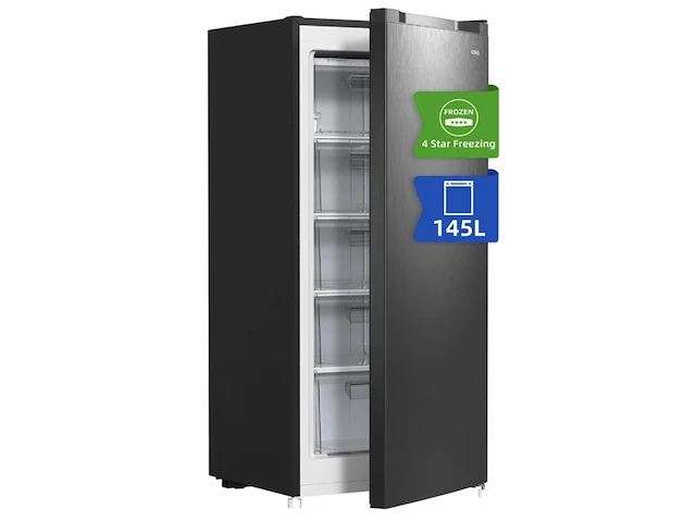 Vrijstaande vriezer 145 liter 5 lades chiq, fsd160d4e - afbeelding 1 van  5