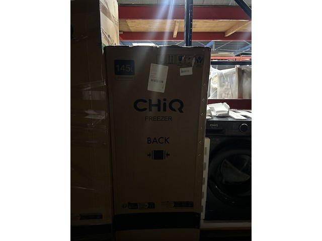 Vrijstaande vriezer 145 liter 5 lades chiq, fsd160d4e - afbeelding 2 van  3