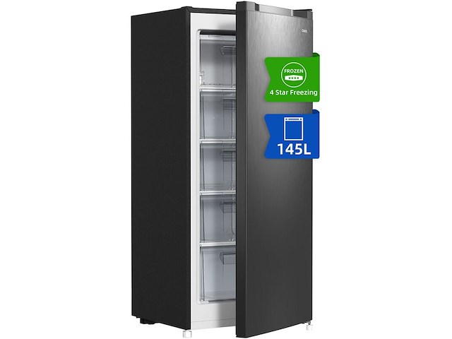 Vrijstaande vriezer 145 liter 5 lades chiq, fsd160d4e - afbeelding 1 van  5