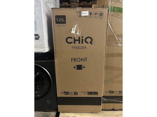 Vrijstaande vriezer 145 liter 5 lades chiq, fsd160d4e - afbeelding 2 van  3