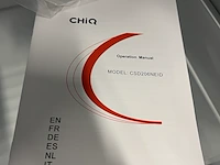 Vrijstaande vriezer 206 liter chiq, csd206neid - afbeelding 3 van  12
