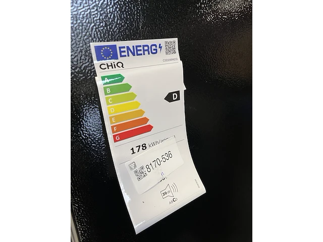 Vrijstaande vriezer 206 liter chiq, csd206neid - afbeelding 4 van  12
