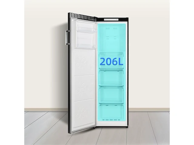 Vrijstaande vriezer 206 liter chiq, csd206neid - afbeelding 5 van  12