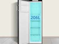 Vrijstaande vriezer 206 liter digi. display 2025 chiq, csd206neid - afbeelding 3 van  7