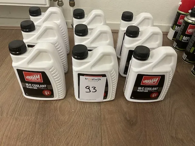 Vrooam coolant ready-mix 1ltr (9x) - afbeelding 2 van  2