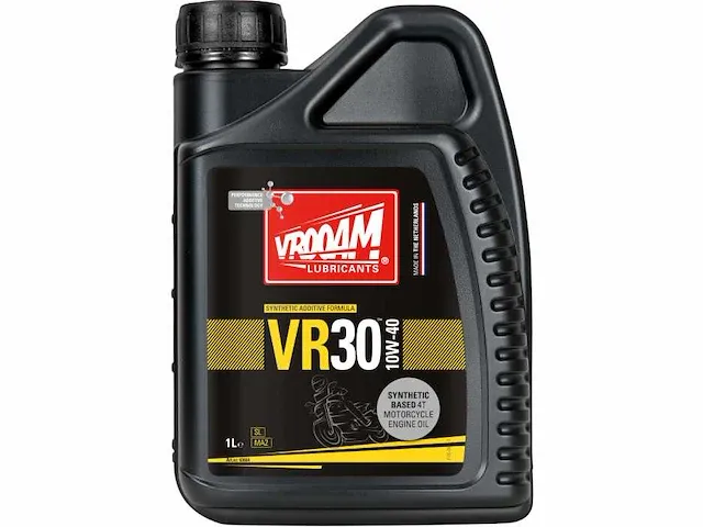 Vrooam vr30 motorolie 20w-50 1l (12x) - afbeelding 1 van  2