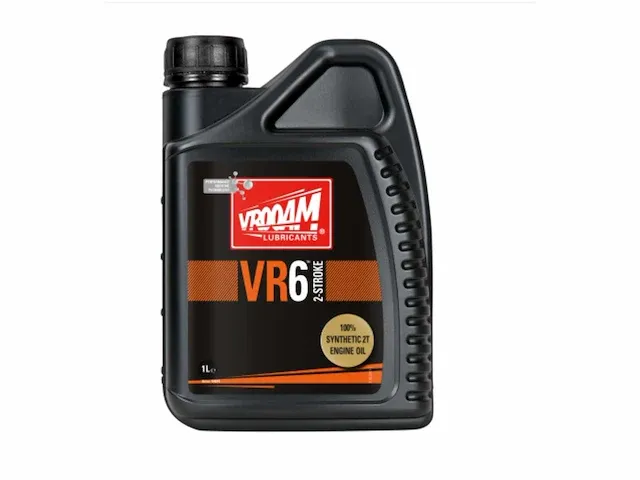 Vrooam vr6 2t 2 stroke oil 1 l (8x) - afbeelding 1 van  2