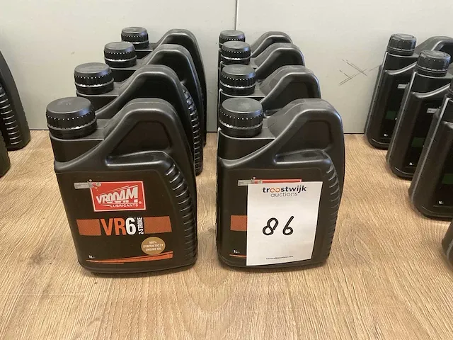 Vrooam vr6 2t 2 stroke oil 1 l (8x) - afbeelding 2 van  2