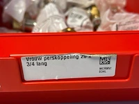 Vrouw perskoppeling 20x3/4 lang - partij - afbeelding 3 van  3