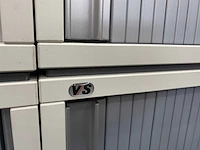 Vs - hoge houten roldeurkast 3-delig - afbeelding 14 van  14