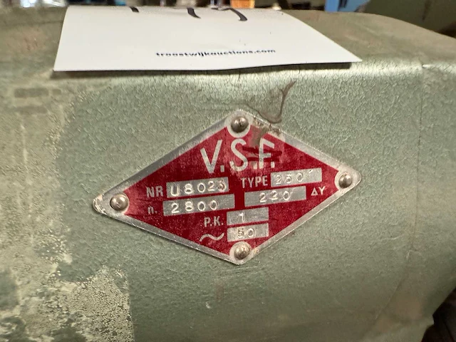 Vsf - 250 - dubbelsteens slijpmachine - afbeelding 3 van  3