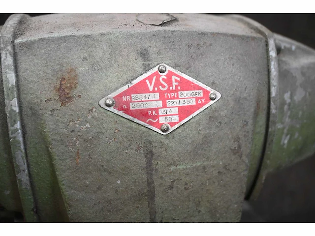 Vsf 200gek dubbele slijpmachine - afbeelding 2 van  3