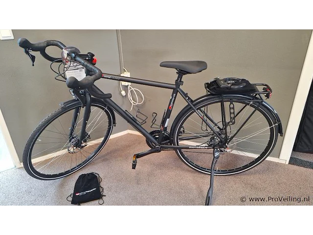 Vsf trekkingfiets| model randonneur lite | kleur ebony matt | maat 52 - afbeelding 2 van  9