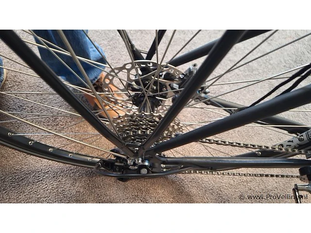 Vsf trekkingfiets| model randonneur lite | kleur ebony matt | maat 52 - afbeelding 8 van  9
